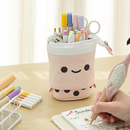 LoveNotes Cute Heart Smiley Stationery Holder